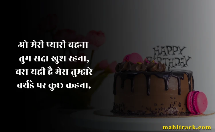 (Best 2023) Happy Birthday Wishes for Sister in Hindi