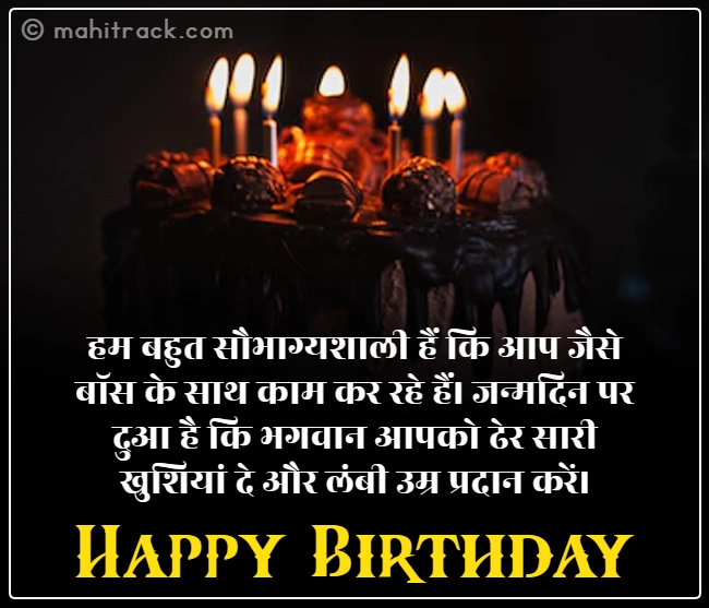 boss ko birthday wishes in hindi